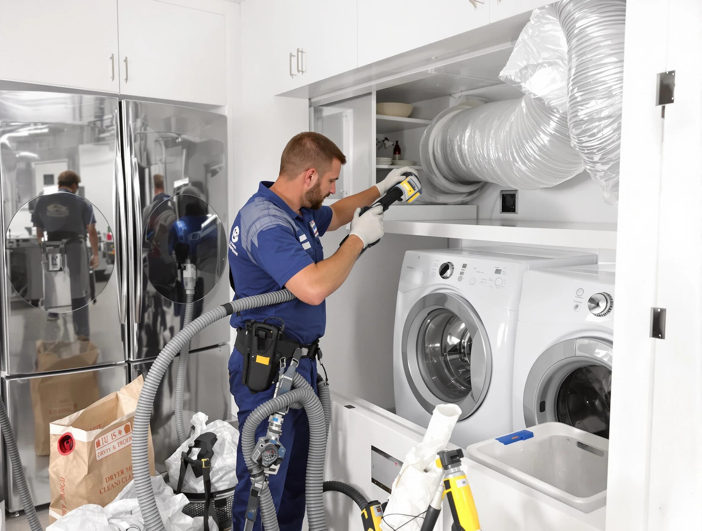 Professional duct cleaning by Carnegie Dryer Vent Cleaning in Carnegie