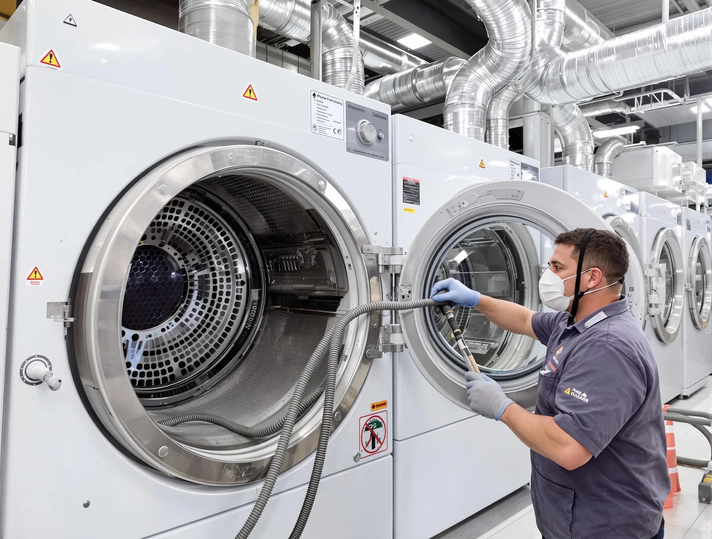 Industrial-grade dryer vent cleaning by Carnegie Dryer Vent Cleaning in Carnegie