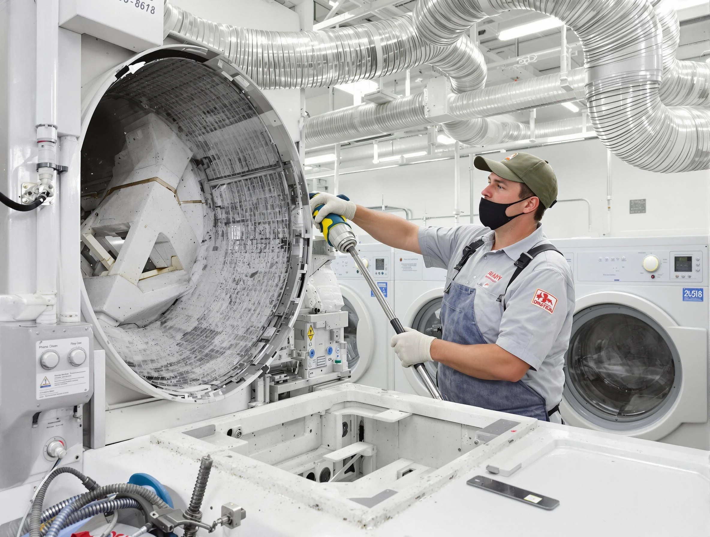 Commercial Dryer Vent Cleaning in Carnegie